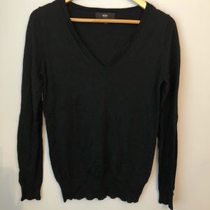 Black Vneck Sweater